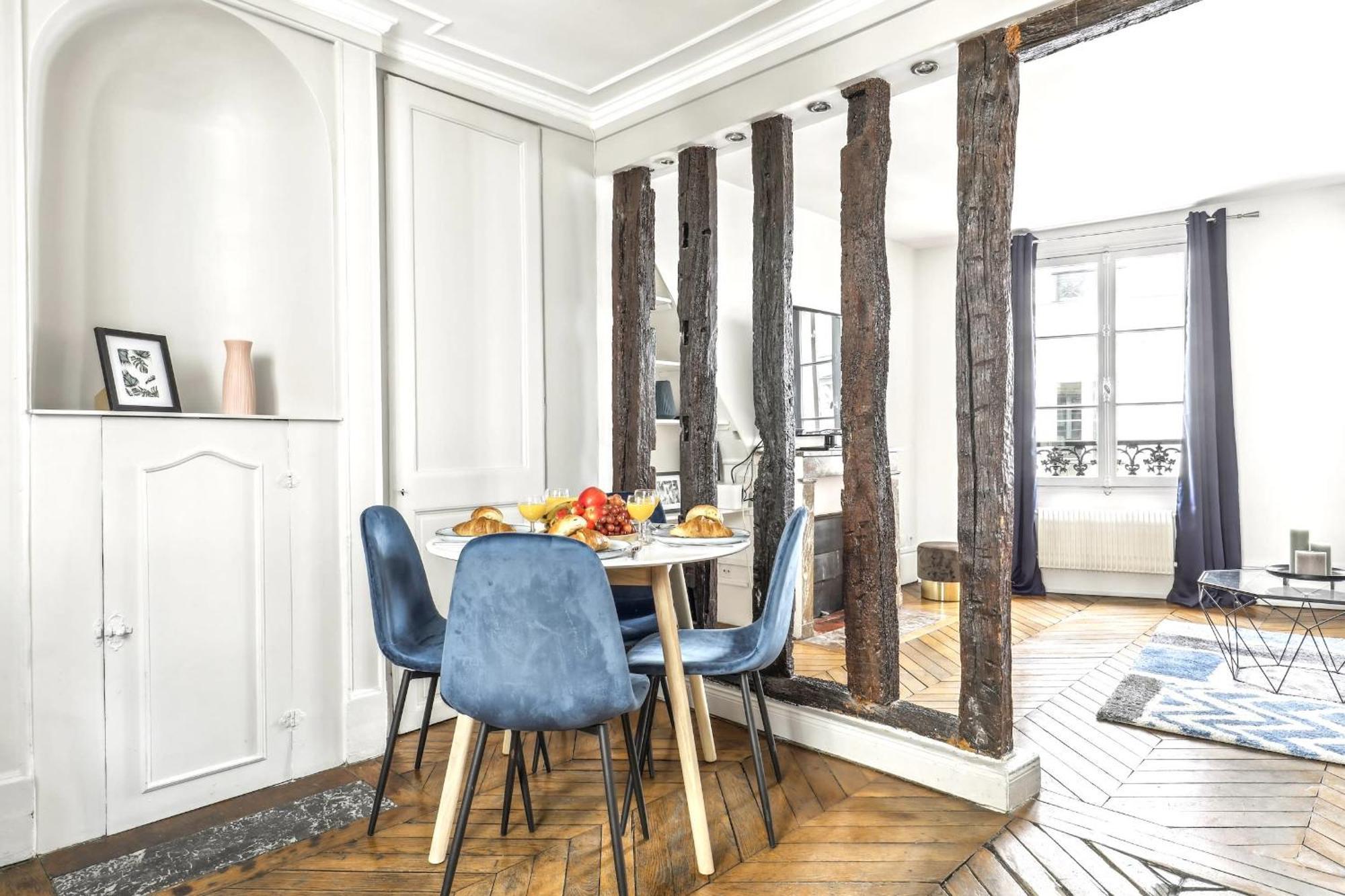 Le Marais 1Br Place Saint Paris Exterior photo